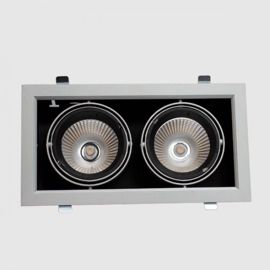 Double deals recessed downlight